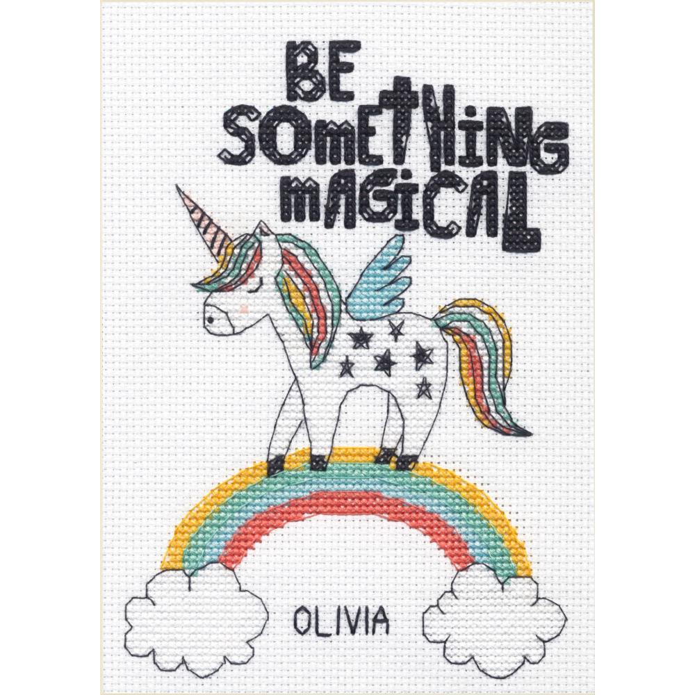 (image for) Mini Be Something Magical Counted Cross Stitch Kit